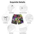 thumbnail image 6 of Splatoon Men's Swim Trunks Quick Dry Beach Board Shorts with Pockets Mesh Lining Bathing Suits, 6 of 7