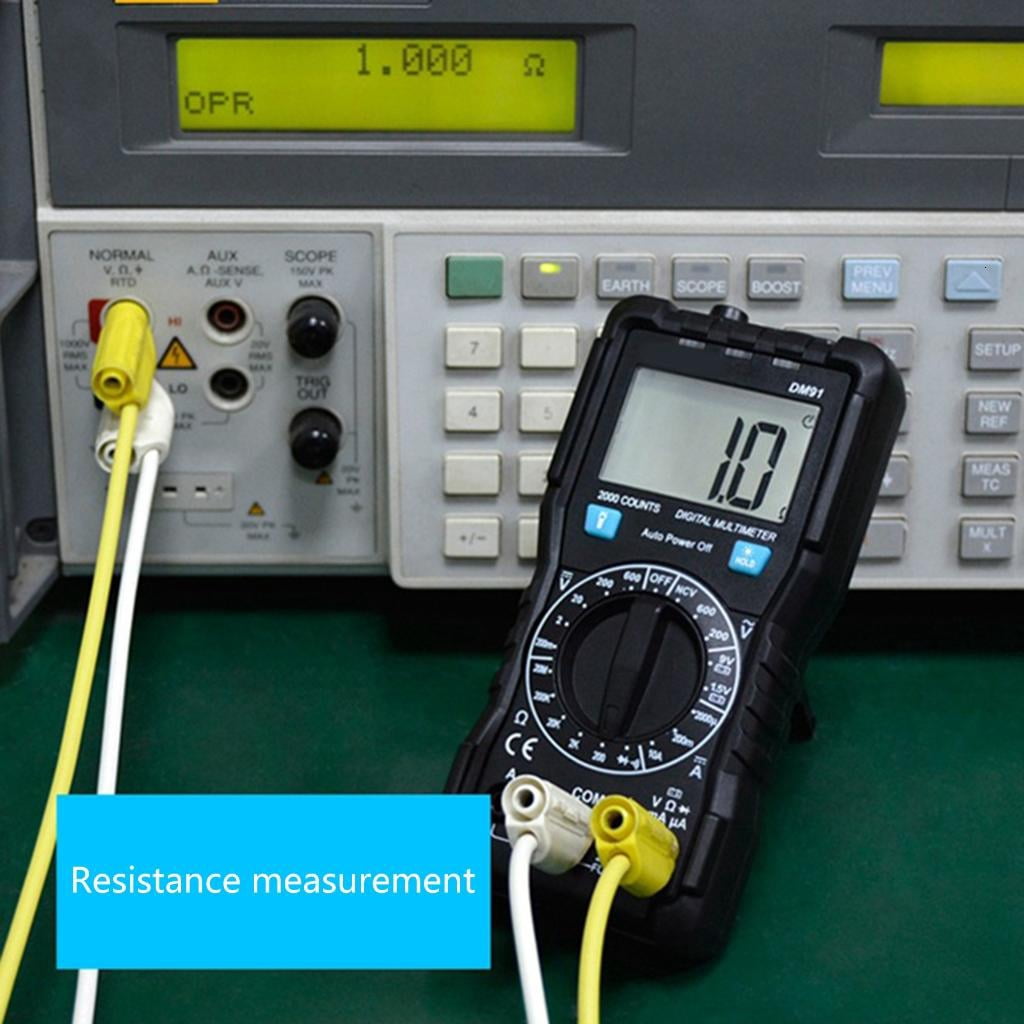 CEORPER Multimeter 2000 Counts Digital Multimeter with for DC AC Voltmeter & Ohm Volt Am