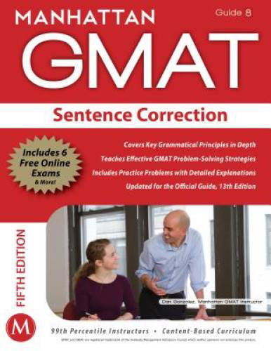 Sentence Correction GMAT Strategy Guide 5th Edition