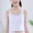 White, variant on Girls Training Bras Comfortable Breathable Crop Cami Tank Top Bralette Soft Stretchy Supportive