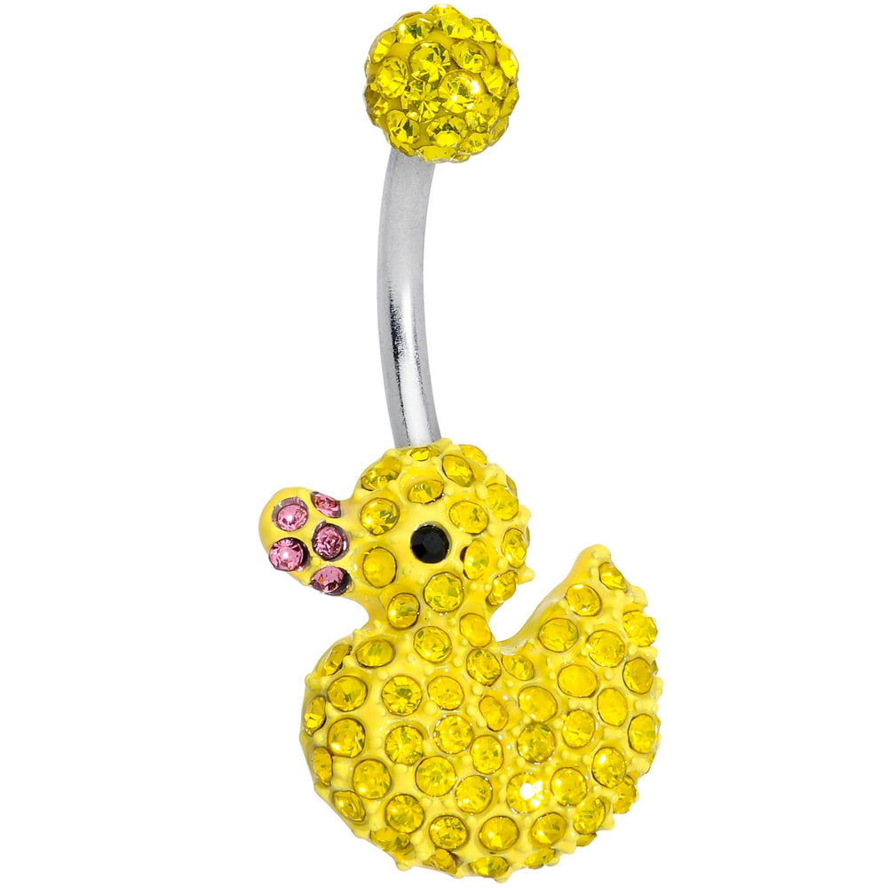 Body Candy Body Candy Womens 14G 316L Stainless Steel Navel Ring