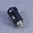 thumbnail image 4 of Shisuyan Adapter Plug Converter Black Bullet-shaped 1Set 2.4x1.2x0.8in, 4 of 8