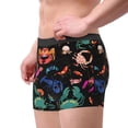 thumbnail image 2 of Pofeuu Animals Under Water Print Men’s Boxer Briefs, Moisture-Wicking Underwear, Regular,Trunk-XX-Large, 2 of 5