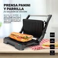thumbnail image 2 of Sandwichera Parrilla Grill Taurus Tostare 180° Antiadherente, 2 of 5