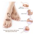 thumbnail image 3 of Adhesive Heel Sticker, Breathable 12pcs Abrasion Proof Elastic Adhesive Heel Sticker  for Foot, 3 of 8