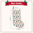 thumbnail image 3 of Uemuo Dogs Pug Print Christmas Stockings, 18inch Xmas Hanging Stocking Decorations for Christmas Party Family Decor, 3 of 7