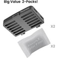 thumbnail image 4 of AbsorbX Odor Removal Kit Stick On Deodorizer Filters Eliminate Trash Can Diaper Pail Smell, 4 of 6