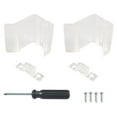 thumbnail image 1 of 2 Pcs Loquet de Porte RV Transparent avec Vis Loquet Coulissant pour Véhicule Récréatif et Remorque de Voyage Installation Facile Pièces de Réparation de Porte RV Remplacement Pratique Loquet de Placard RV, 1 of 8