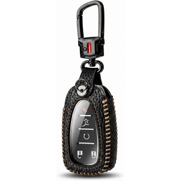 Key Fob Cover Compatible with Chevrolet Camaro Malibu Equinox Traverse Blazer Bolt 2017-2022 Keychain Case Holder Protector,1