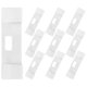 thumbnail image 1 of 10 Pcs Vertical Blind Repair Vane Savers For DIY Enthusiasts Window Treatment Daily Use Fixing Parts, 1 of 4