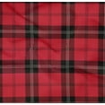 thumbnail image 4 of oneOone Silk Tabby Fabric Tartan Check Decor Fabric Printed BTY 42 Inch Wide, 4 of 4