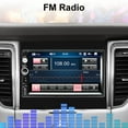 thumbnail image 2 of Podofo Car Stereo Double Din Car Radio 7 Inch MP5 Player with HD Touch Screen Digital Display Bluetooth Multimedia Support PhoneLink USB SD Aux Backup Camera, 2 of 8