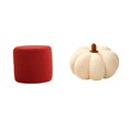 thumbnail image 1 of Escabel,Reposapiés pequeño,taburete otomano,sofá,taburete de té,Reposapiés Cubo Taburete Taburete para Dormitorio Baño,Almohadas de calabaza de Halloween,Almohadas de calabaza de, 1 of 8