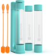 thumbnail image 1 of Fizzpod Home Soda Maker Carbonatador de agua con gas con 3 botellas y 2 cepillos para botellas (azul Aruba), 1 of 5