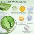 thumbnail image 4 of Parches para ojos hinchados con aloe vera, 60 unidades, para ojos hinchados, 4 of 9