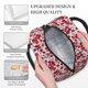 thumbnail image 3 of Balery Red Hawthorn Bolsa de Almuerzo para Mujeres, Caja de Almuerzo, Bolsa de Almuerzo Pequeña Impermeable, Tote de Almuerzo Reutilizable con Gran Capacidad, 3 of 6
