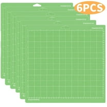 Cutting Mats for Crafts, Adhesive Sticky Mats for Cricut Explore Air 2/Air/One, 6 Pack