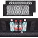 thumbnail image 1 of Organizador de maletero de coche de 2 piezas, red de maletero de coche de 55 x 25 cm, bolsa de red de velcro universal para maletero, red de almacenamiento de red elástica para equipaje con para coch, 1 of 5