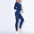 thumbnail image 6 of Mchoice Workout Sets for Women 2 Piece Seamless Outfits Yoga Crop Tops High Waist Sports Leggings Tracksuits, 6 of 7