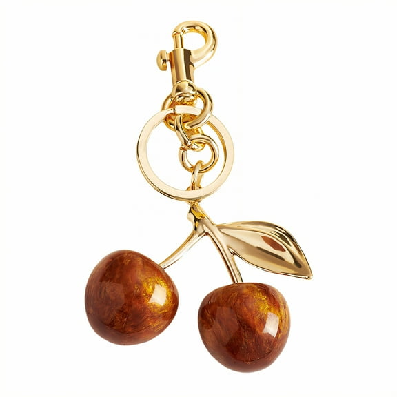 DESIGNICE Purse Charms,Stylish Charm Texture Purse Charms,Glossy Resin Enclosure Bag Charms for Handbags,Style1