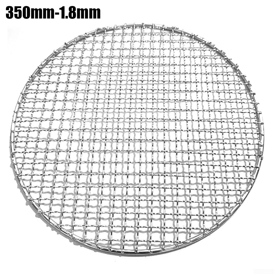10PCS Round Disposable Barbecue Net Grill Mesh Racks Grid Grate Picnic-Tool 