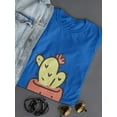 thumbnail image 3 of Cute Cactus Buddy T-Shirt Women -Smartprints Designs, Female Large, 3 of 4