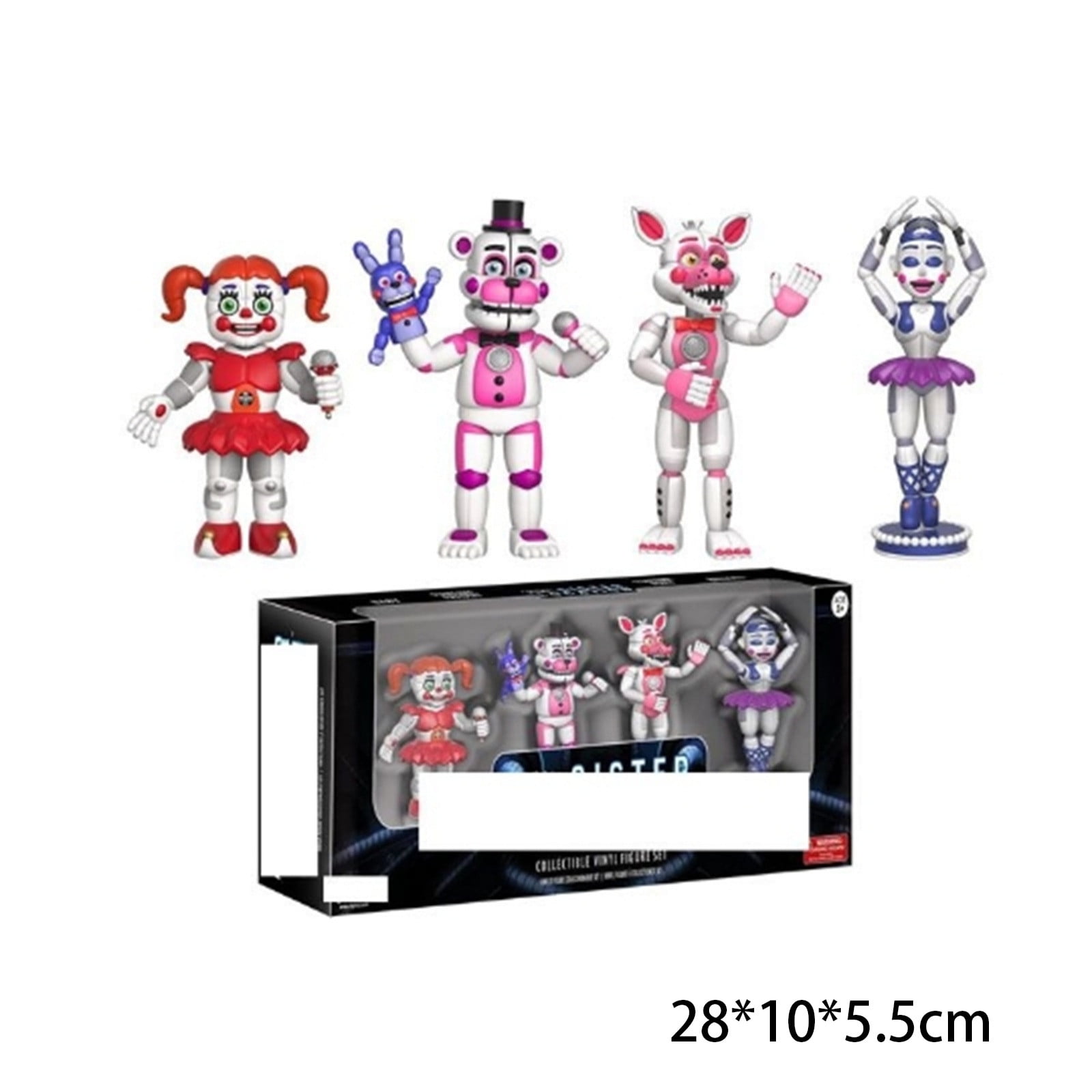 4PCS/Set Five Nights at Freddy's Action Figures FNAF Action