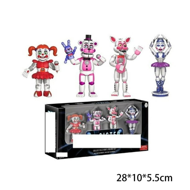 4PCS/Set Five Nights at Freddy's Action Figures FNAF Action