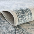 thumbnail image 5 of Rugs.com Newport Collection Rug – 7' Round Gray Medium Rug Perfect For Kitchens, Dining Rooms, 5 of 9