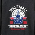 thumbnail image 3 of Top Gun - Volleyball Tournament - Women's Lightweight French Terry Long Sleeve Shirt, 3 of 5