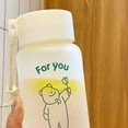 thumbnail image 4 of Botella de agua para niños,Botella de agua para niños Taza de agua linda y linda Taza de agua para estudiantes Rendimiento de alta gama Jadeshay A, 4 of 5