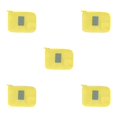 thumbnail image 2 of maskred Travel Storage Box for Portable Digital Earphone Data Cable Charger Mesh Sponge Bag Holder Cosmetic Box yellow 5Set, 2 of 6