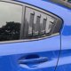 thumbnail image 5 of Carbon Fiber Color Rear Side Vent Quarter Window Louver Shutter Cover Trim for / 2015 - 2021, 5 of 5