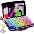 thumbnail image 1 of Chockeie Diamond Painting Storage Containers, 60 Slots Diamond Painting Accessories Shockproof Jars for Jewelry Beads Rings Charms Glitter Rhinestones, 1 of 6
