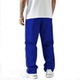 thumbnail image 6 of Dwellite Mens Baggy Pants Y2K Drawstring Sweatpants Fashion Oversized Cargo Pants for Men with Pockets 2026 Blue XL, 6 of 9