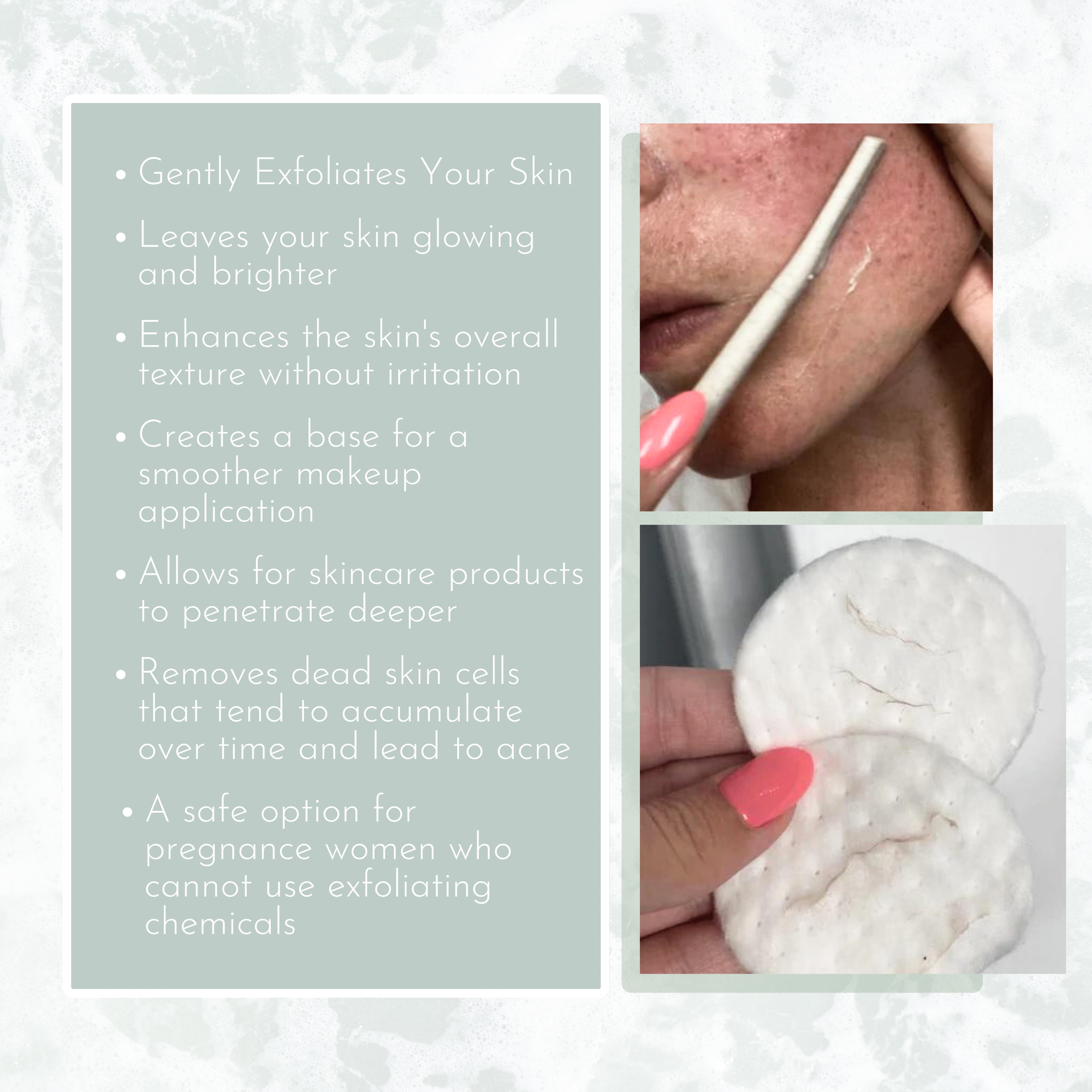Wildpier Beauty Dermaplaning Tool Razors, Facial Hair Removal for Women, Face, Eyebrows, Chin, Jawline, Underarms, Bikini