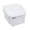thumbnail image 1 of Rubbermaid BRUTE 20 Gallon White NSF Tote with Lid (6-Pack) - Durable and Versatile Storage Solution, 1 of 5