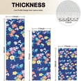 thumbnail image 4 of Pioneer Flower Floral Print Pattern Kitchen Rugs Sets Of 3,Kitchen Runner Rugs Non Skid Washable,Decorative Kitchen Floor Mats for Kitchen,Sink,Laundry,17"x30"+ 17"x47" + 17"x59", 4 of 6
