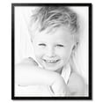 thumbnail image 2 of ArtToFrames 28" x 34" Black Picture Frame, 28x34 inch Black Wood Poster Frame (WOM-4107), 2 of 8
