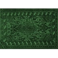 thumbnail image 1 of Ahgly Company Indoor Rectangle Persian Emerald Green Traditional Area Rugs, 7' x 10', 1 of 4