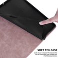 thumbnail image 3 of Decase for 10.5” iPad Air 3rd Generation 2019 / iPad Pro 2017 Cover with Pencil Holder/Pockets,Auto Wake/Sleep,Folio Stand Embossed PU Leather Smart Wallet Shell for iPad Air 3/ Pro 10.5 inch,Pink, 3 of 10