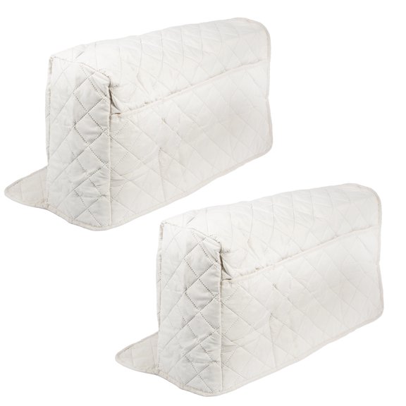 2Pcs Sofa Armrest Cover Waterproof Armchair Slipcovers with Side Pocket Easy Installation Armrest Organizer Multifunction Sofa Arm Furniture Protector for TV Remote Phone