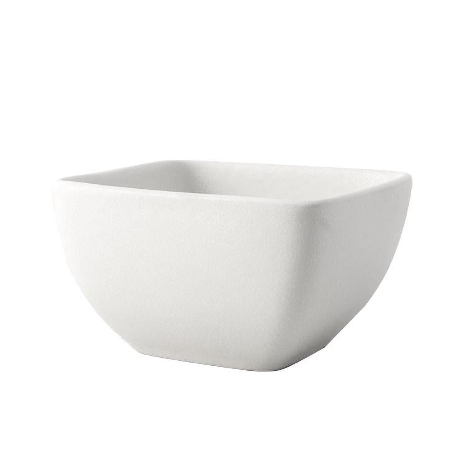 Better Homes & Gardens Anderson Cream Square-Shaped Stoneware Cereal Bowl