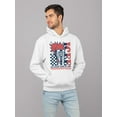 thumbnail image 2 of Retro Cool Explosion - 'Coldest Drink In Town' ICEE Graphic Men's Hoodie, 2 of 4