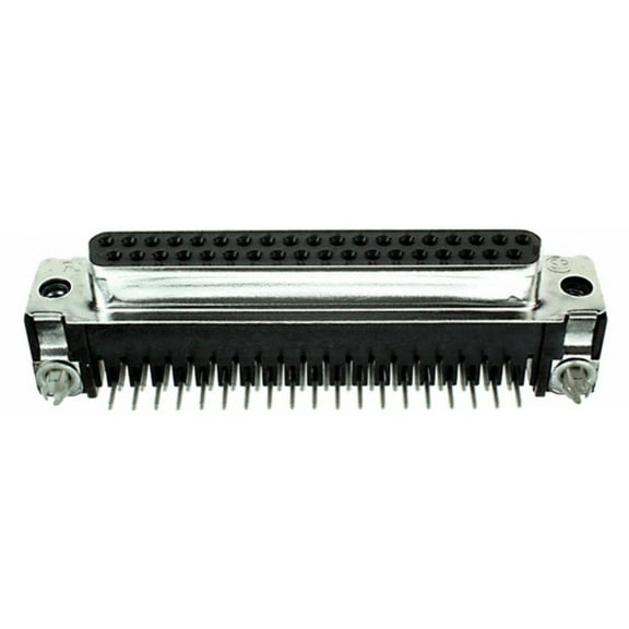 Pack of 2 5747847-4 Connector D-Sub Receptacle, 37POS R/A SLDR :RoHS