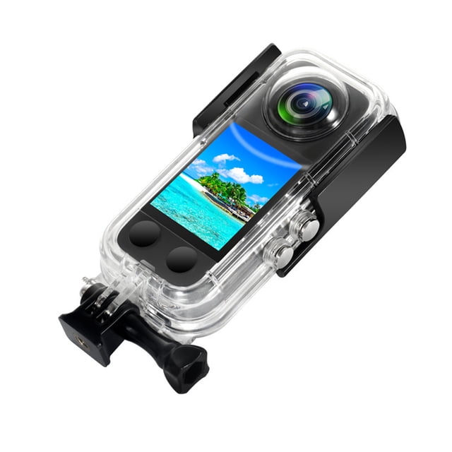 Panoramic Camera Case Protective Waterproof Container Shell Cover Snorkeling Accessories Supplies Replacement for Insta360 ONE X3