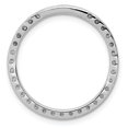 thumbnail image 7 of 14K White Gold Diamond Circle Pendant (0.72Cttw), 7 of 7