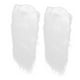 thumbnail image 3 of 2 piezas de barba vikinga blanca realista, bigotes falsos, barba divertida, vello facial falso, accesorios de disfraz, barbas largas de piel sintética, suministros para fiesta de Halloween y cosplay, 3 of 4