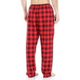 thumbnail image 3 of Frankie & Johnny Men's Cotton Flannel Plaid Pajama Sleep Pants, 3 of 5