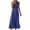 Dark Blue-A6, variant on Linen Long Wrap Dresses for Women Lapel Collared Full Button Down V Neck Shirt Dresses Sleeveless Elegant Beach Vacation Midi Dresses Khaki XL